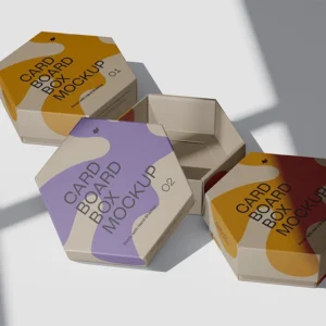 Gift Hexagon Boxes